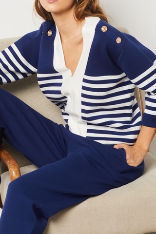 Pantalon - Bleu marine