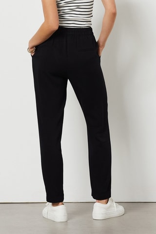 Pantalon droit Noir