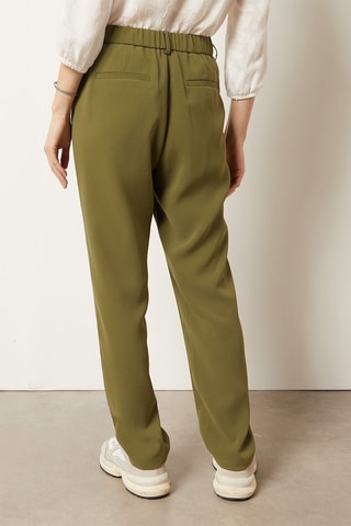 Pantalon droit Vert