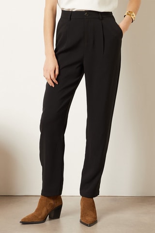 Pantalon droit Noir