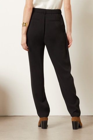 Pantalon droit Noir