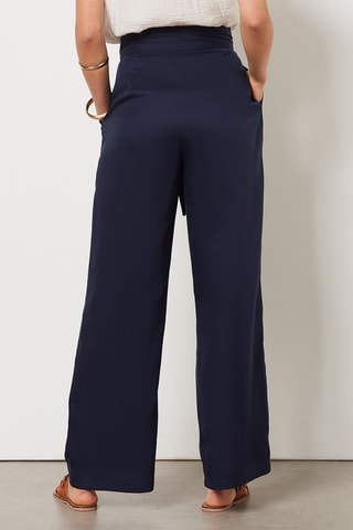 Pantalon taille haute - Noir