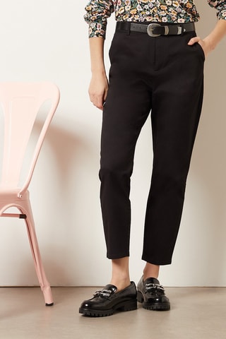Pantalon droit 7/8 Noir