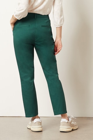 Pantalon droit 7/8 Vert