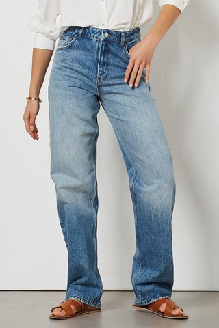 Jean droit Bleu clair