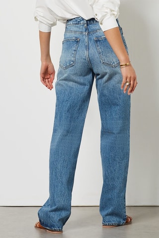 Jean droit Bleu clair