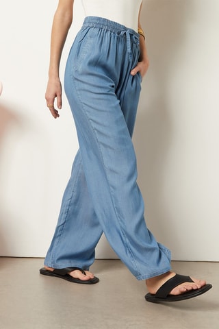 Jean droit Bleu clair