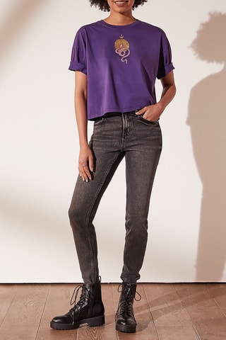Jean slim Mona Anthracite