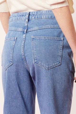 Jean droit Bleu