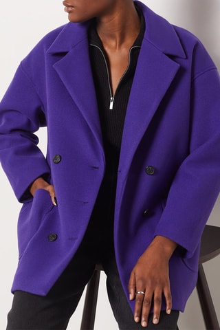 Manteau - Violet