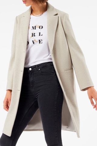 Manteau Victoria Ecru