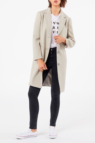 Manteau Victoria Ecru