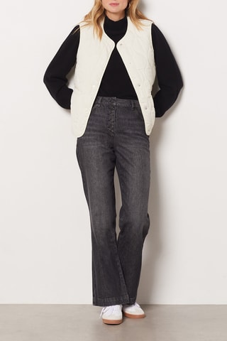 Veste sans manches - Ecru