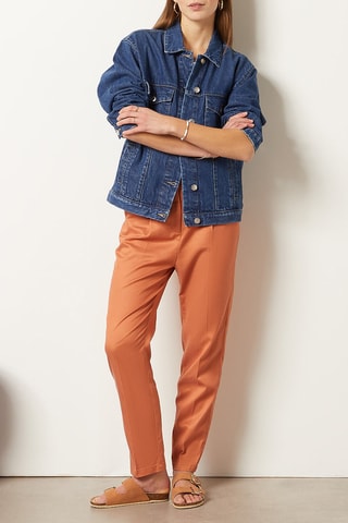 Veste en jean Bleu roi