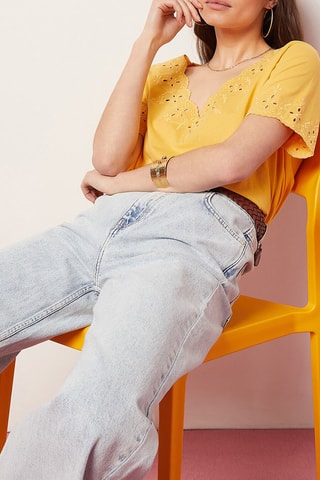 Top Jaune
