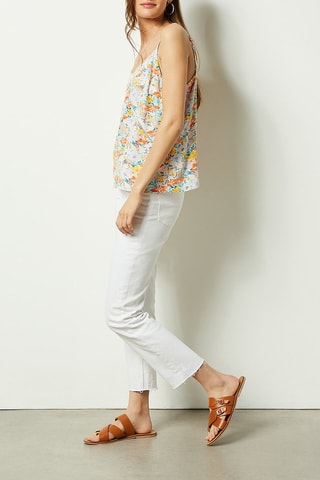 Crop top Multicolore