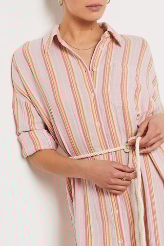 Robe chemise - Rose