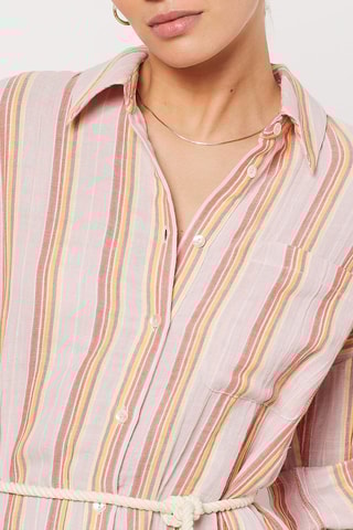 Robe chemise - Rose