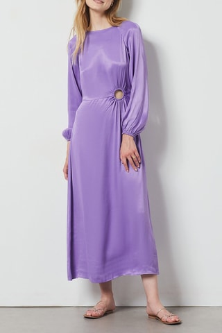 Robe midi - Violet