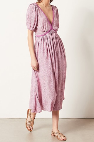 Robe longue Mauve