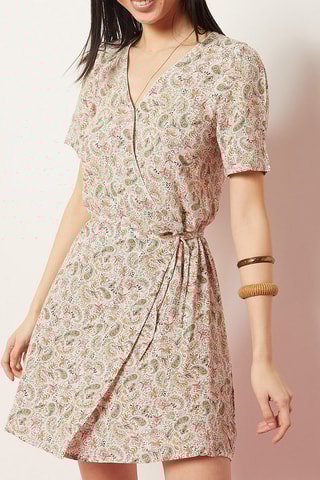 Robe portefeuille Multicolore