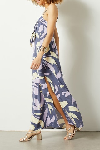 Robe longue Mauve