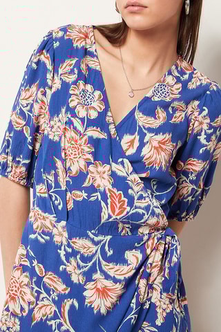 Robe portefeuille Multicolore