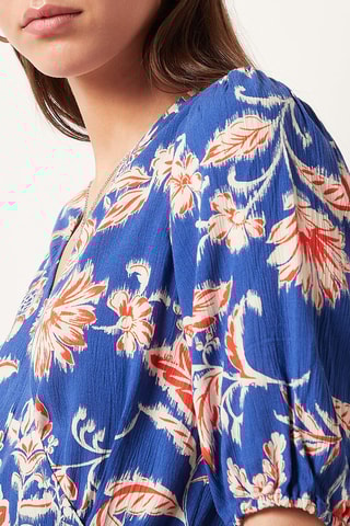 Robe portefeuille Multicolore