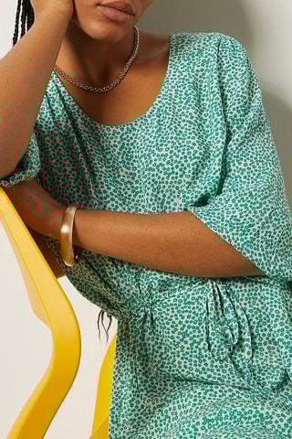 Robe droite Multicolore