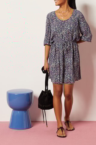 Robe droite Multicolore