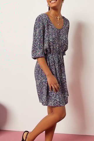 Robe droite Multicolore