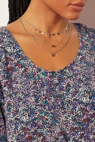 Robe droite Multicolore