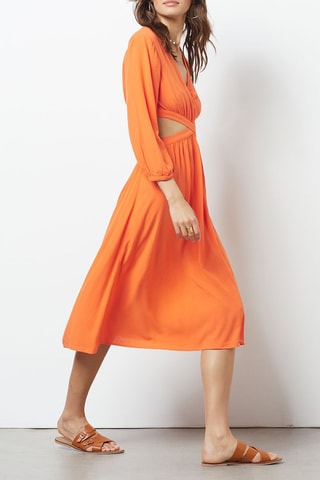 Robe patineuse Orange