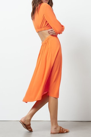 Robe patineuse Orange