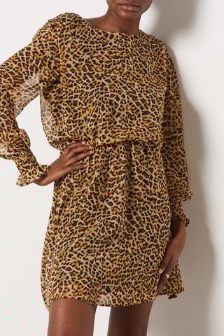 Robe droite - Marron