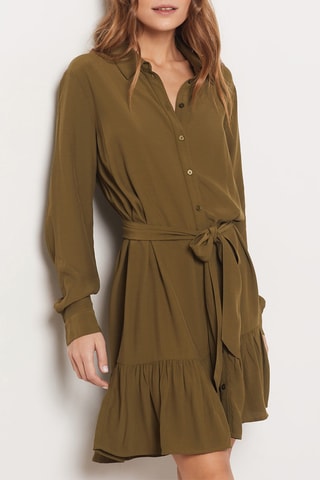 Robe chemise - Kaki