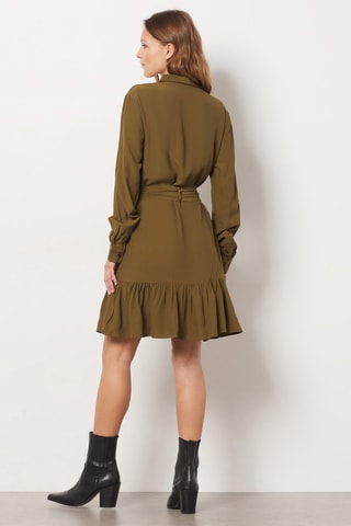 Robe chemise - Kaki