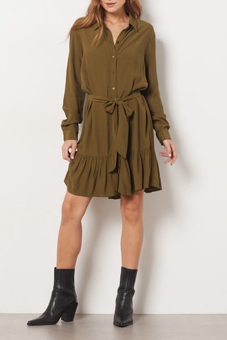 Robe chemise - Kaki