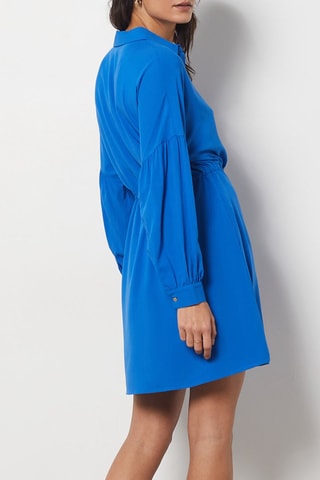 Vestido - Azul-cobalto