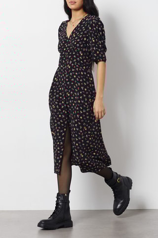 Robe midi - Noir