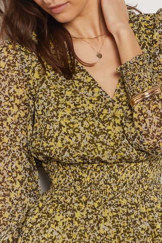 Robe midi - Jaune