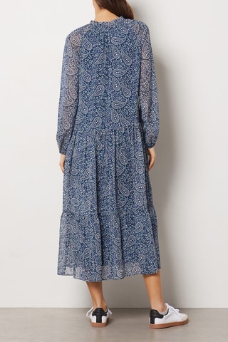 Robe longue - Bleu
