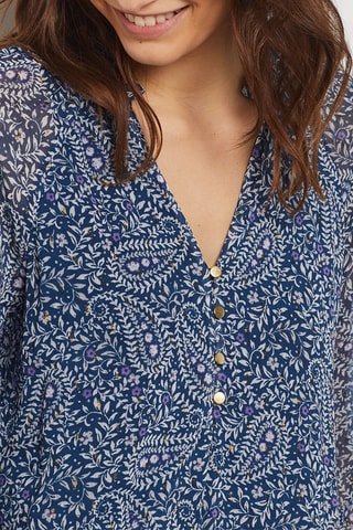 Robe longue - Bleu