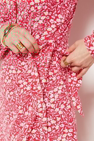 Vestido traçado - Vermelho