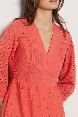 Robe chemise - Corail
