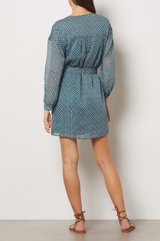 Vestido-camisa - Azul