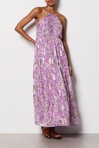 Robe longue - Violet