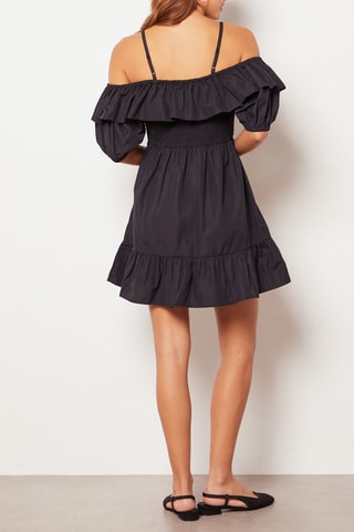 Vestido estilo patinadora - Preto