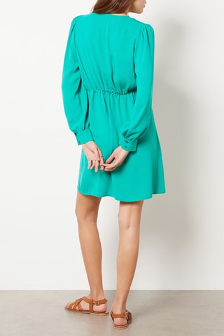 Vestido traçado - Verde
