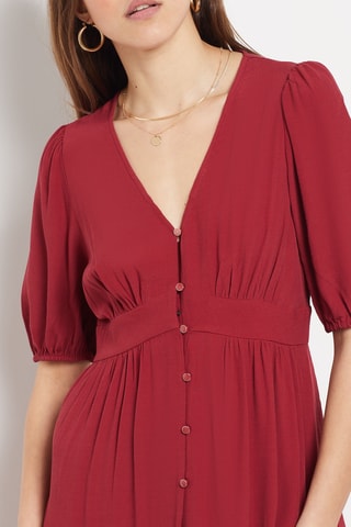 Robe longue - Rouge